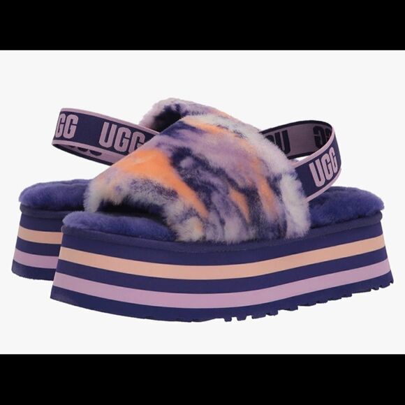 Ugg Disco Slides Marbled - Picture 1 of 6